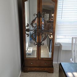 Mirrored Armoire 