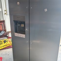 New Frigidaire stainless steel fridge
