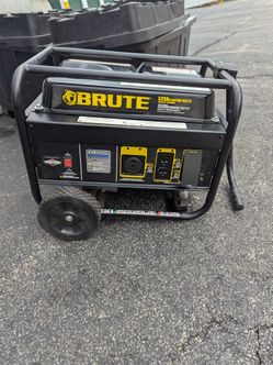 Brute 5250 generator (no start)