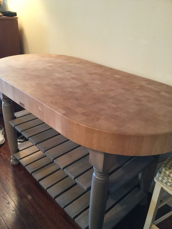 Boos Butcher Block Heritage Harvest Table 30x60 maple