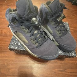 Jordan 5s Navy blue 