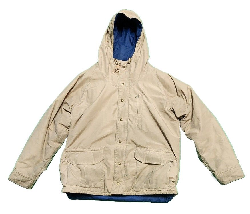 [VINTAGE] 90s-00s Columbia Jacket Mens Tan/Blue XL Gore-Tex 3M Thinsulate