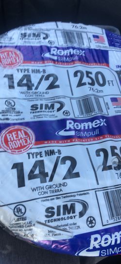 14/2 250’ Romex