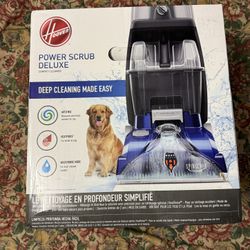 Hoover Power Scrub Deluxe Carpet Cleaner Machine and Upright Shampooer - FH50141