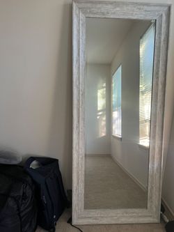Wood frame Mirror