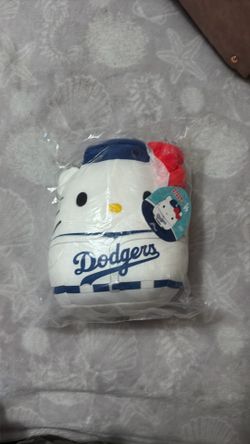 Dodger hello kitty plush