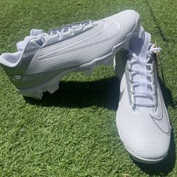 Size 12 - Nike Vapor Edge Shark 2 White Metallic Silver
