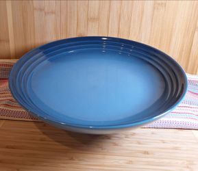 NEW LE CREUSET PASTA BOWL MARINE