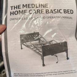 Medline Hospital Bed Frame And Mattress 