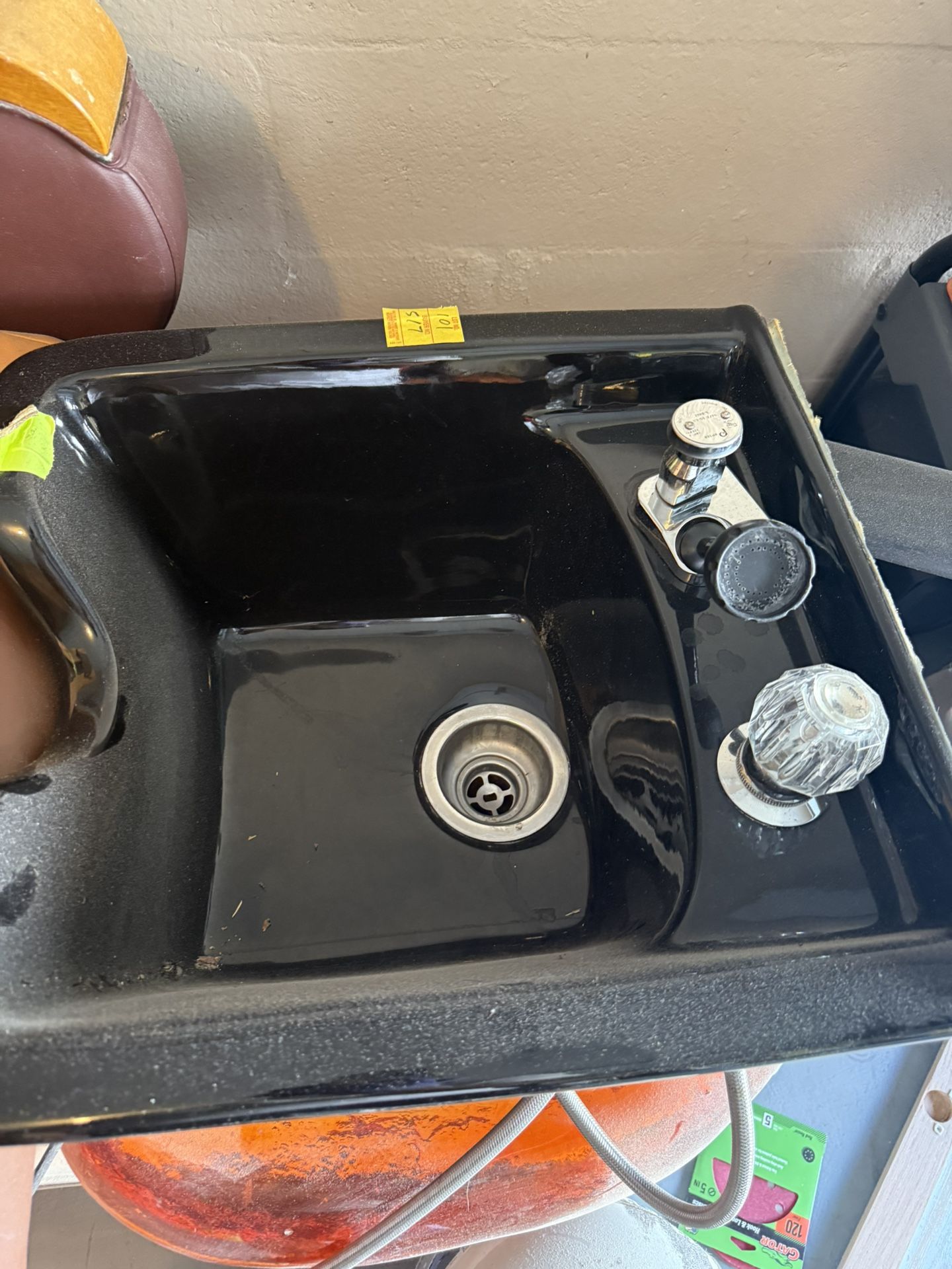 2massage Chairs Two Benches And A Sink