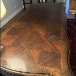 Hooker Executive Desk. Two tone. Solid Wood