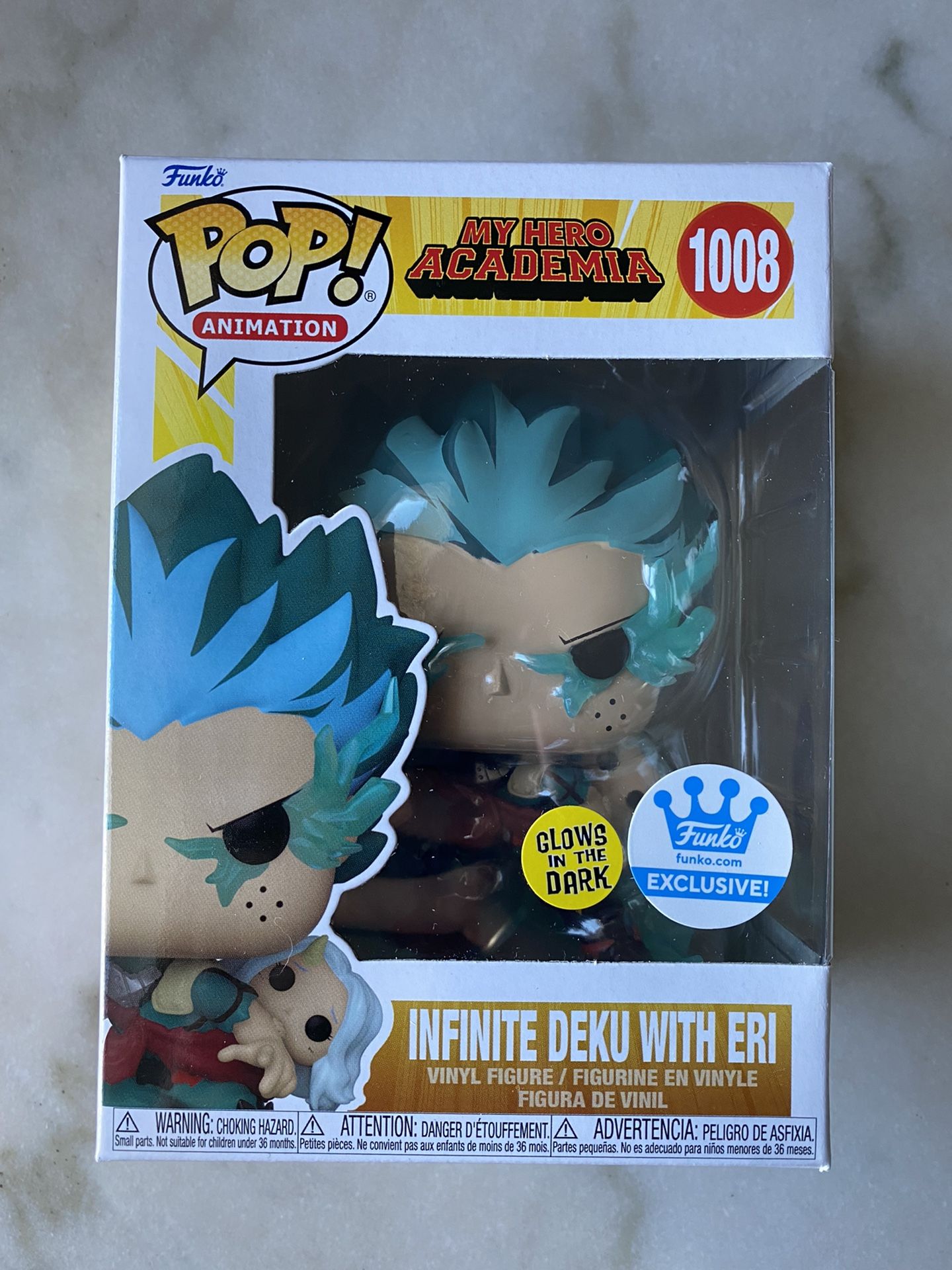 Funko Pop (GLOW) My Hero Academia 1008 Infinite Deku with Eri