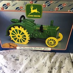 Tractor Cookie Jar New In Box