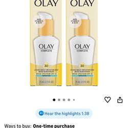 Olay Lightweight Sunscreen SPF 30