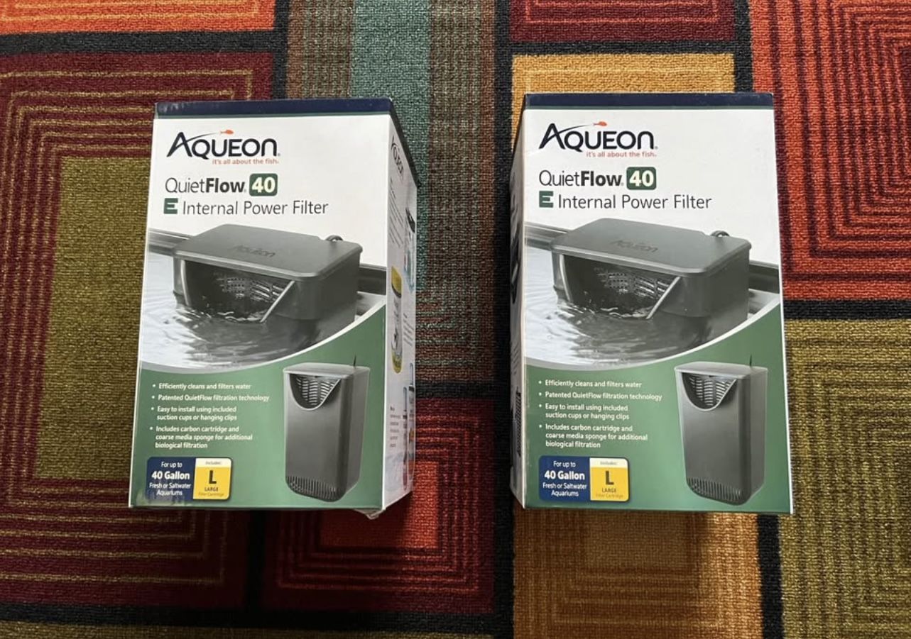 Aqueon Quietflow 40 Internal Power Filter (New) $25