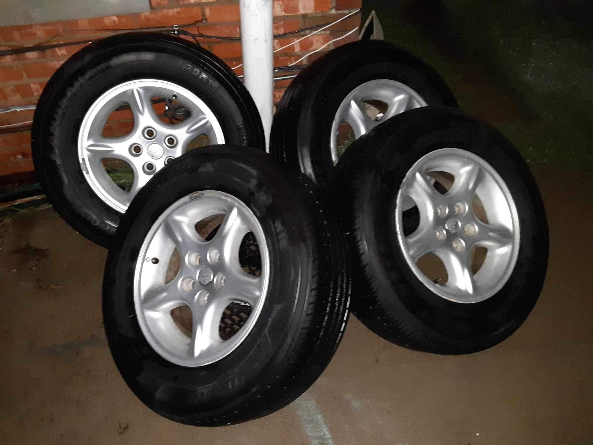 Set Of Jeep Wheels