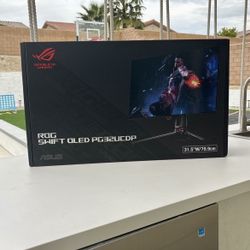 Asus Dog Swift Oled Pg32ucdp Gaming Monitor 