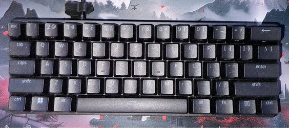 Razer Huntsman Mini 60% Gaming Keyboard: Clicky Optical Switches - Rapid Trigger Mode - Chroma RGB Lighting