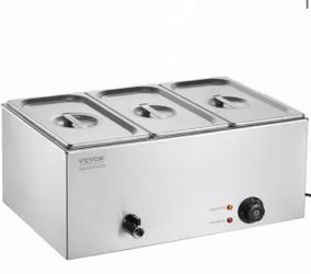 3-Pan Commercial Food Warmer