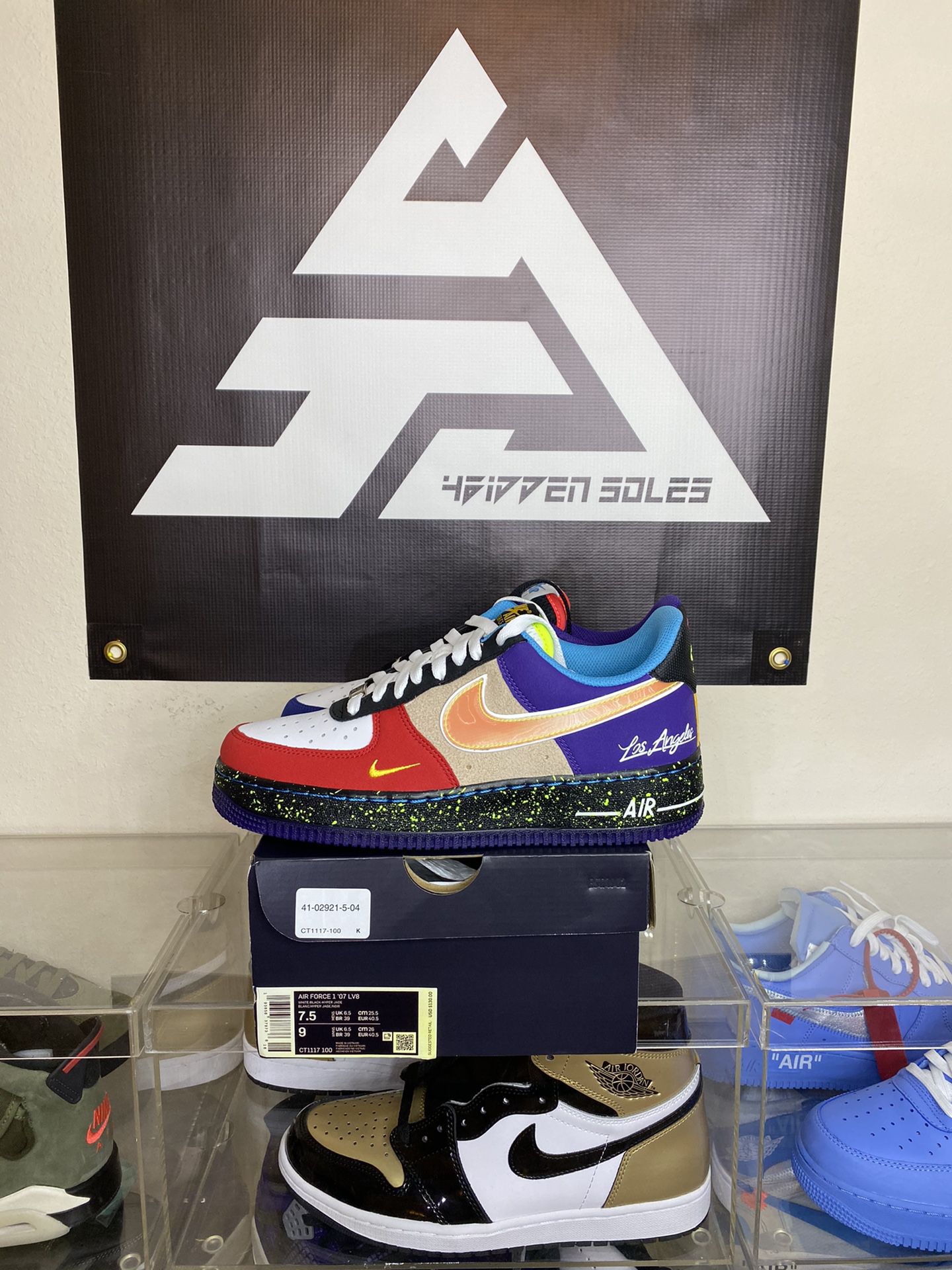 Nike Air Force 1 What The LA CT1117-100 Release Info