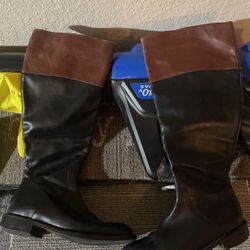 Made In Italy Ladies Leather Boots 