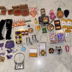 Mini brands mini fashion fill the fridge items