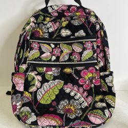 Vera Bradley Quilted Backpack 