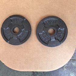 Two Weider 2.5 LB Weight Set For Sale