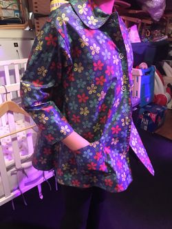 Size 5 talbots kids children rain coat pockets