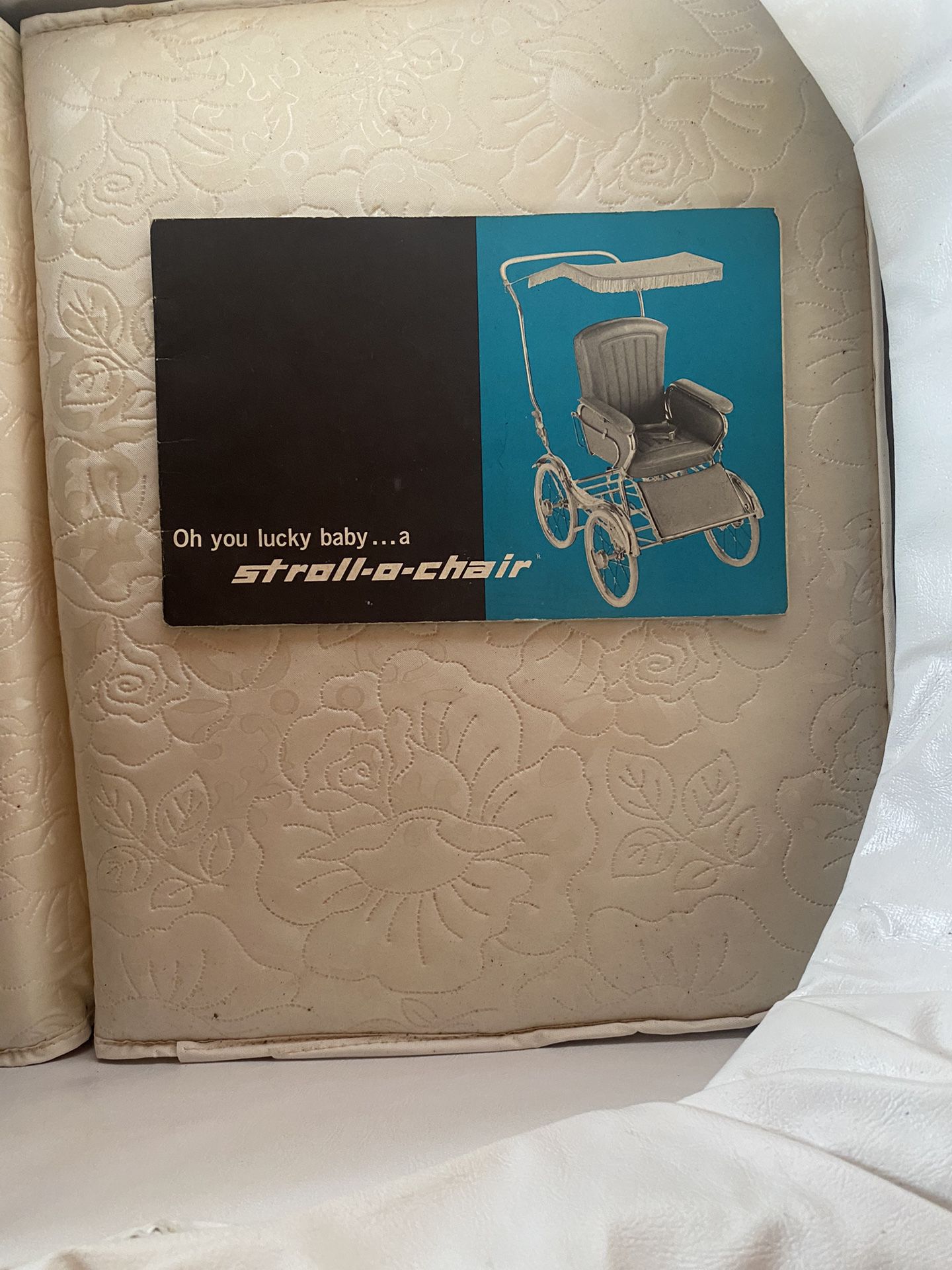Antique Stroller With High Chair And Seat