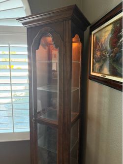 Curio Cabinet, Bookshelf, Entry Table