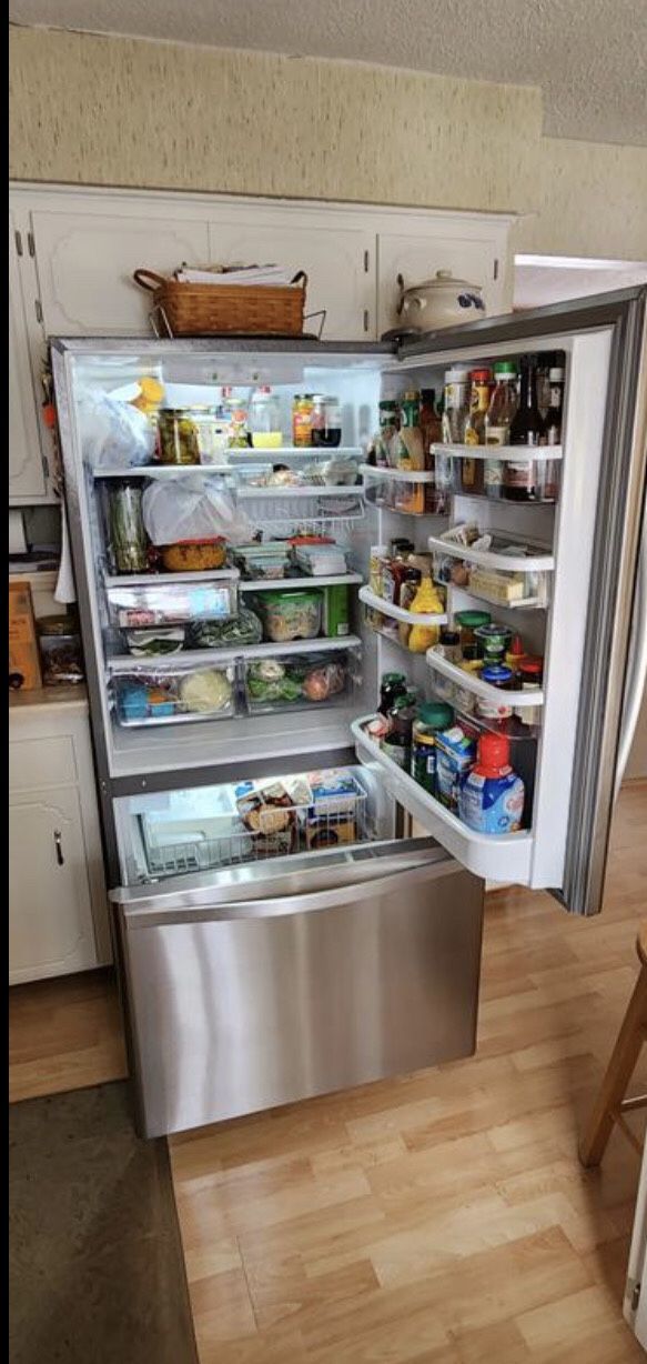 Bottom freezer refrigerator