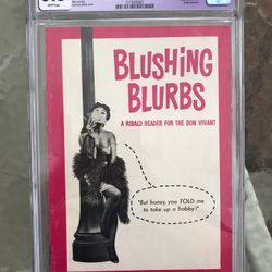 Blushing Blurbs (1961) CGC 6.5 — Joan Lee cover; 1 of 2 graded copies; Highest
