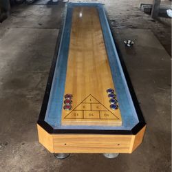 9 Foot Shuffle Board Table