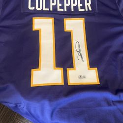 Culpepper Autographed NFL Jersey