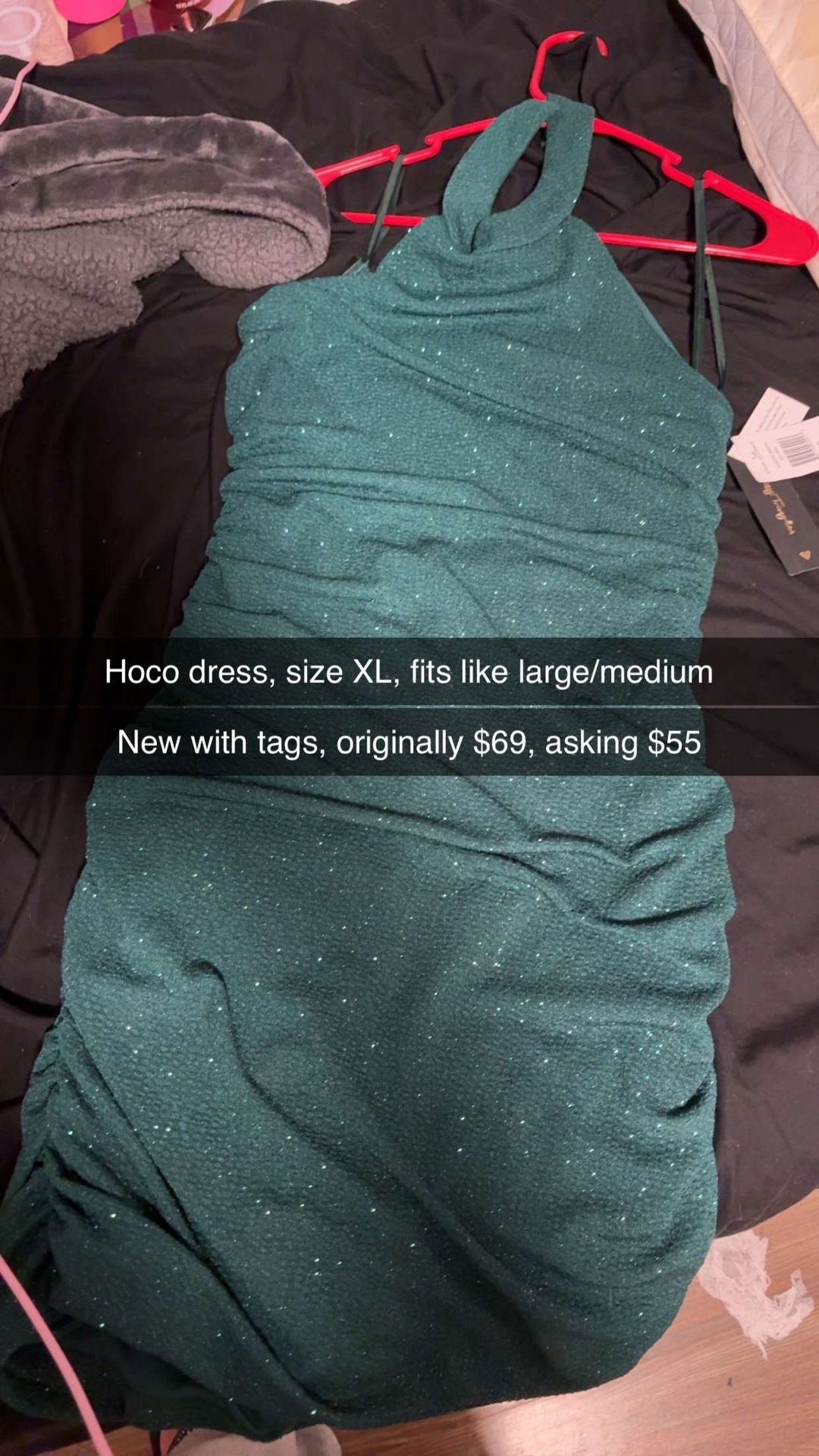 Green Homecoming Dress