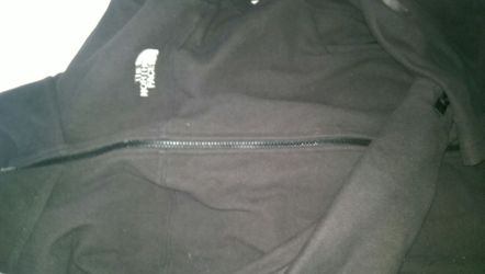 Men north face fleece jacket