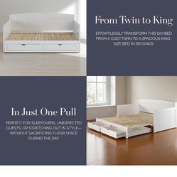 Twin to King Daybed