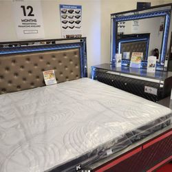 ✨Brand New King size Bedroom Set ✨Only $49 Today And Pay Later With Or Without Credi✨