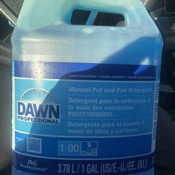 Dish soap and cleaners