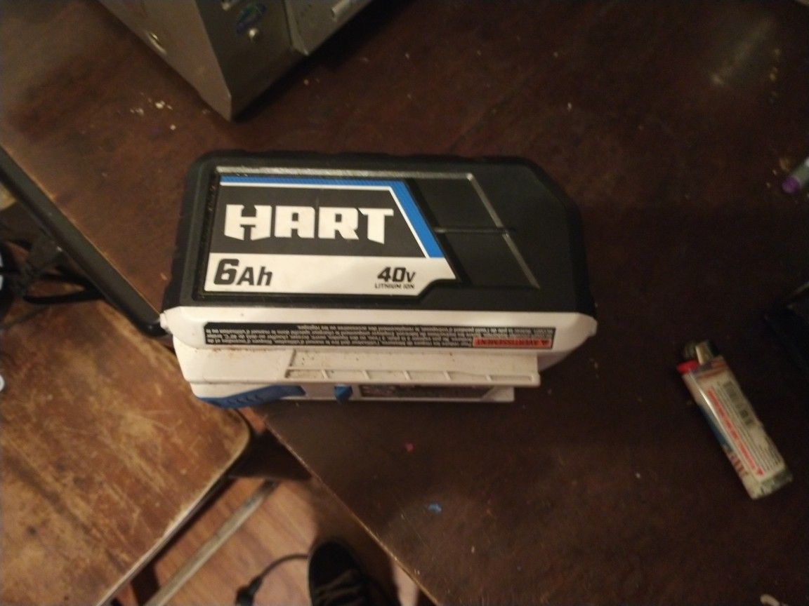 Hart 6 Ah 40 V Lithium Ion