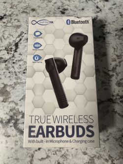 Infinitek Bluetooth True Wireless Earbuds new in box