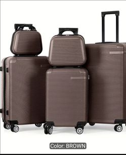 New in box Luggage bags set of 5