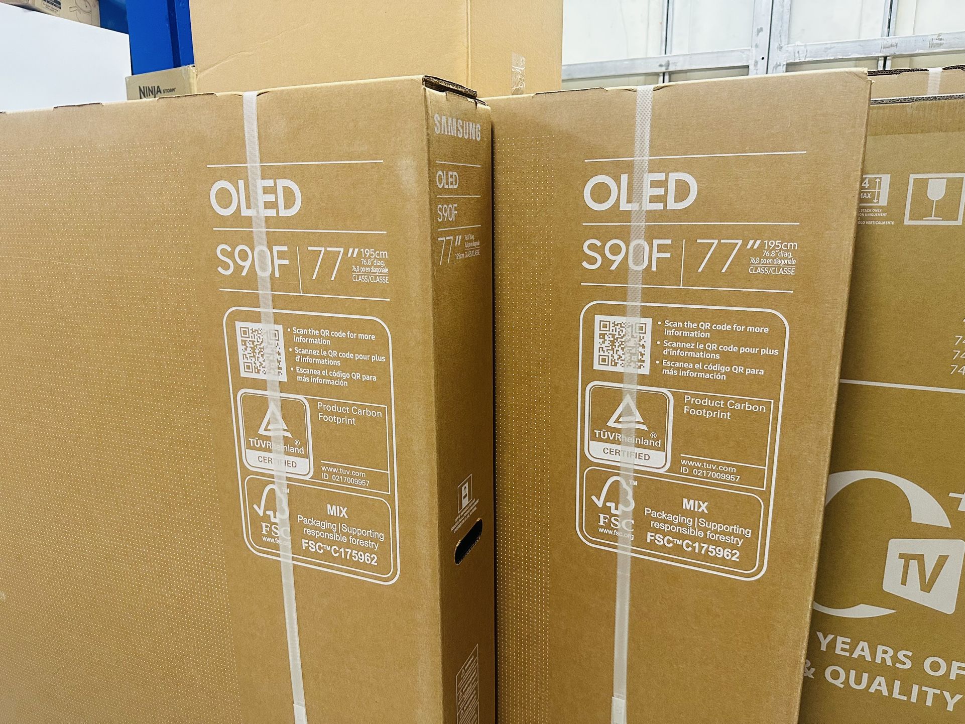 77” Samsung OLED S90F 4K UHD Smart Tv