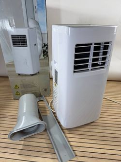 Coolblus Portable AC 8500 BTU 3-in-1 Room Cooler 360 Sq Ft White