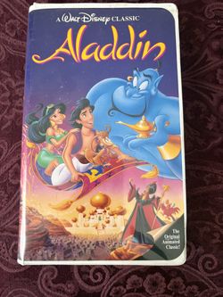 Disney Aladdin VHS