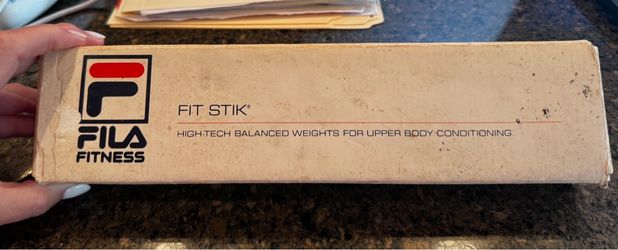 Vintage FILA Fit Stik 2 LB Hand Weights – Pair