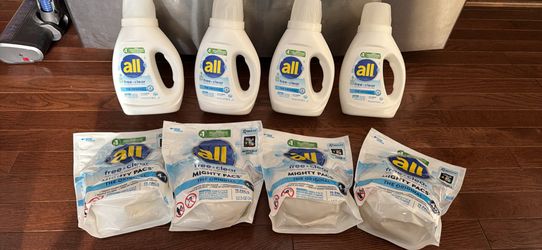 All detergent bundle sale 3 for $10
