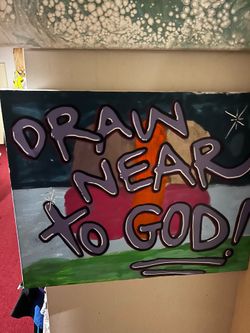 Draw Near to God Painting