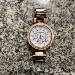 Gold Michael Kors watch